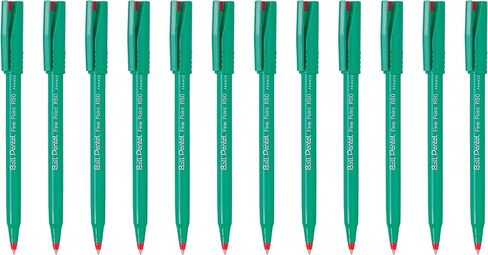 Pentel R50 Rollerball Pen Green Barrel Water-Based 0.8mm Tip 0.4mm Line Blue Ref R50-C [Pack of 12] in Saudi Arabia