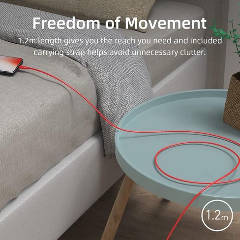 كابل USB C إلى Lightning بطول 3.9أقدام [معتمد من MFi]، سلك شحن سريع لهاتف iPhone 15 14 13 12 11 8 Pro Max Mini X XS XR iPad Airpods in Kuwait