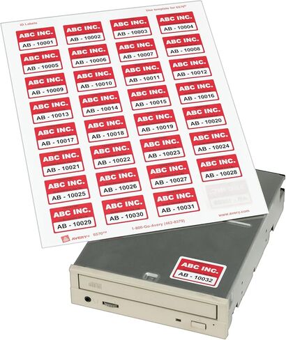 Avery Permanent I.D. Labels - Laser "Product Category: Supplies/Labels" in Saudi Arabia