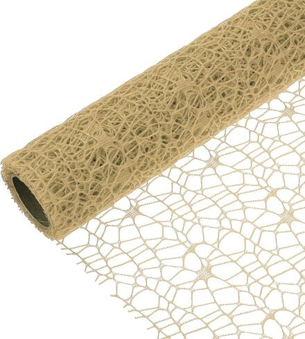 PATIKIL 180" L x 19.7" W Jacquard Net Mesh, Korean Openwork Floral Bouquet Wrapping Paper for Packaging Fresh Flower Wedding Valentine's Day Florist Supplies, Black in Saudi Arabia