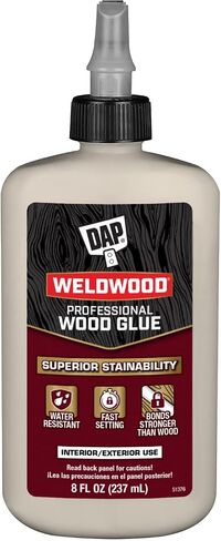 8 Oz. Dap 00480 Tan Weldwood Professional Wood Glue in Saudi Arabia