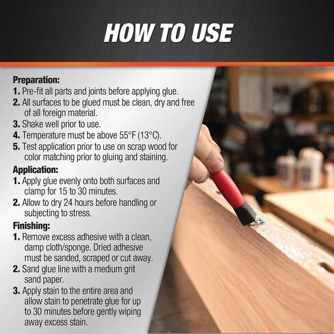 8 Oz. Dap 00480 Tan Weldwood Professional Wood Glue in Saudi Arabia