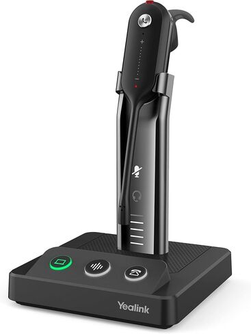 Yealink WH63 Wireless Headset with Microphone for Computer PC Laptop Teams Certified Headset Office IP VoIP Phones (WH63 UC) (Renewed) in Saudi Arabia