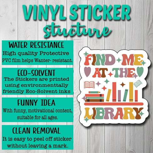 (3Pcs) A Book a Day Keeps Reality Away Sticker, Decorate Books Laptop Phone, Water Bottles Kindles Stickers, Tumbler Sticker Waterproof Vinyl Decorate Sticker 3" Inch in Saudi Arabia