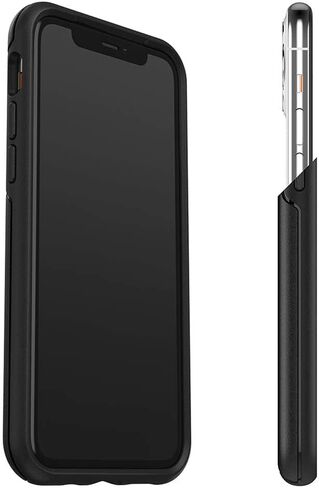 حافظة OtterBox Symmetry Series لهاتف iPhone 11 PRO MAX (NOT 11/11 Pro) - تتضمن قطعة قماش للتنظيف - عبوة صديقة للبيئة - أسود in Saudi Arabia