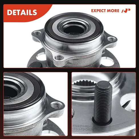 A-Premium 2 x Rear Wheel Bearing and Hub Assembly with 5-Lug Compatible with Honda Pilot 2016-2022, Passport 2019-2023, Acura MDX 2017-2020 in Saudi Arabia