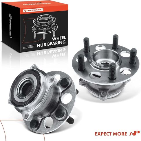 A-Premium 2 x Rear Wheel Bearing and Hub Assembly with 5-Lug Compatible with Honda Pilot 2016-2022, Passport 2019-2023, Acura MDX 2017-2020 in Saudi Arabia