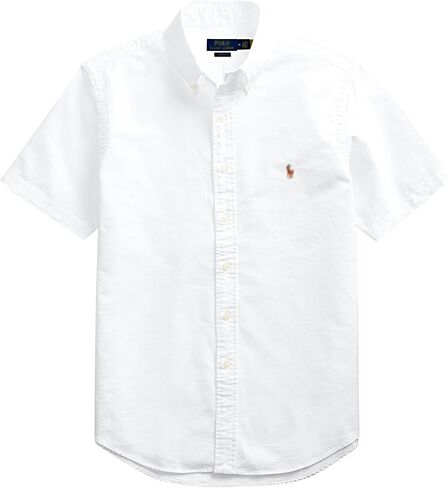 Polo Men's Short Sleeve Classic Fit Oxford Shirt for Business Casual in Saudi Arabia