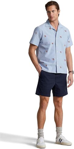 POLO RALPH LAUREN Men's Classic Fit Oxford Camp Shirt Flag AOE in Saudi Arabia