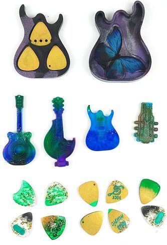 قوالب حلق كاي واي، 6 قطع قالب حلق من راتنج الريش الدائري، 50 قطعة من خطافات الأذن مع حلقات قفز، وترتر، مجموعة قوالب صب راتنجات الايبوكسي DIY لصنع سلاسل المفاتيح والأقراط in Kuwait