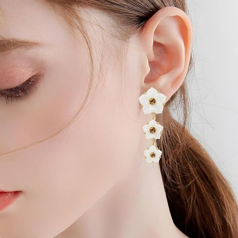 بيان الأزهار آخر القرط، ممسحة الانتهاء من الأقراط الأزهار، كل يوم القرط زهرة in Kuwait