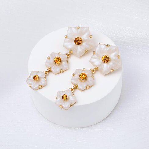 بيان الأزهار آخر القرط، ممسحة الانتهاء من الأقراط الأزهار، كل يوم القرط زهرة in Kuwait