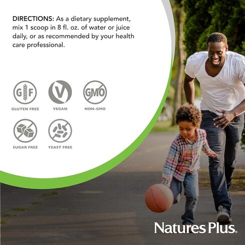 مسحوق المغنيسيوم NaturesPlus KalmAssure - 1.15 رطل - نكهة البرتقال - يدعم استرخاء الأعصاب والعضلات - غير معدّل وراثيًا، خالي من الغلوتين، نباتي - 60 حصة in Saudi Arabia