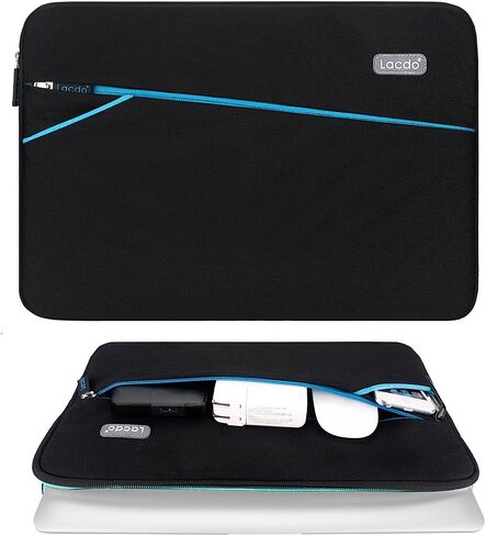 Lacdo 13 inch Laptop Sleeve Case for 13 inch New MacBook Air M2 A2681 M1 A2337 A2179 A1932, 13" New MacBook Pro M2 M1 A2338 A2251 A2289 A2159 A1989, 12.9" New iPad Pro 6th 5th 4th Computer Bag, Gray in Kuwait
