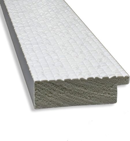 مرآة حائط فنية من أمانتي، مرآة ذات إطار ضيق باللون الأبيض لتزيين الحائط أو تستخدم كمرآة حمام للحوض (25.5 × 31.5 بوصة) مرآة مشطوفة، مرآة بيضاء، مرآة كاجوال من WI، الولايات المتحدة الأمريكية in Kuwait