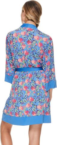 TAHARI Womens Printed Kimono Belted Robe Bathrobe in Saudi Arabia