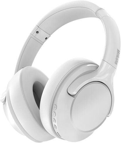 Bluetooth Headphones Over Ear 68H Playtime 6 EQ Wireless Headset with Microphone HiFi Stereo Foldable Lightweight Deep Bass for Travel Home Office Cellphone Black in Saudi Arabia