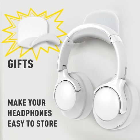 Bluetooth Headphones Over Ear 68H Playtime 6 EQ Wireless Headset with Microphone HiFi Stereo Foldable Lightweight Deep Bass for Travel Home Office Cellphone Black in Saudi Arabia