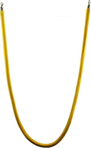 Pack of 2 Velvet Stanchion Ropes, 4.9 Feet Stanchion Queue Barrier Rope Velvet Rope, Crowd Control Rope Barrier, with Mirror Polished Hooks (Red) in Saudi Arabia