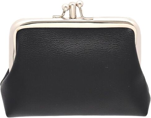 Coin Purse Vintage Bag Lock Wallet Buckle Kiss Lock change purse change holder wallet coin Canvas cotton coin purse (E Pattern 1) in Saudi Arabia