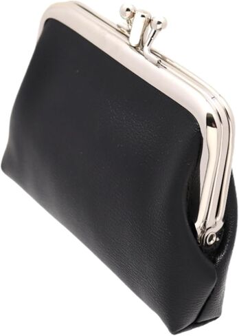 Coin Purse Vintage Bag Lock Wallet Buckle Kiss Lock change purse change holder wallet coin Canvas cotton coin purse (E Pattern 1) in Saudi Arabia