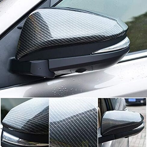 ITrims for Toyota 4Runner 2014-2022 Car Accessories Exterior Bottom Side Mirror Rearview Stripe Decor Cover Trim ABS Chromed 2PCS in Saudi Arabia