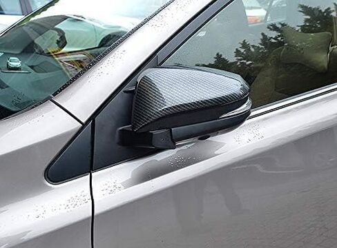 ITrims for Toyota 4Runner 2014-2022 Car Accessories Exterior Bottom Side Mirror Rearview Stripe Decor Cover Trim ABS Chromed 2PCS in Saudi Arabia