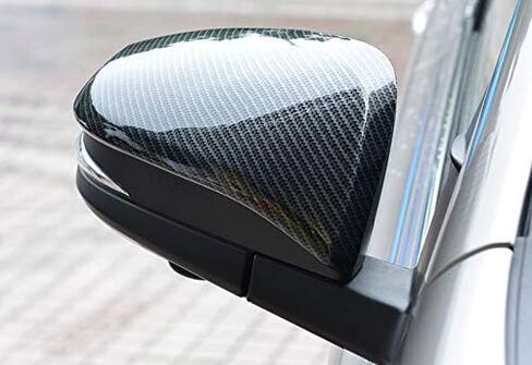 ITrims for Toyota 4Runner 2014-2022 Car Accessories Exterior Bottom Side Mirror Rearview Stripe Decor Cover Trim ABS Chromed 2PCS in Saudi Arabia