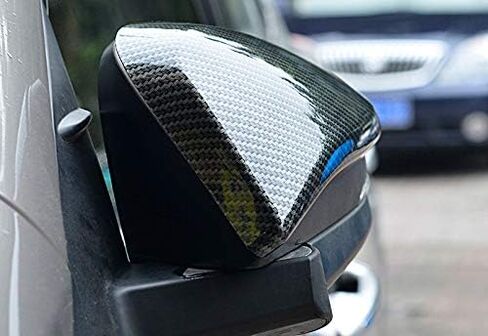 ITrims for Toyota 4Runner 2014-2022 Car Accessories Exterior Bottom Side Mirror Rearview Stripe Decor Cover Trim ABS Chromed 2PCS in Saudi Arabia