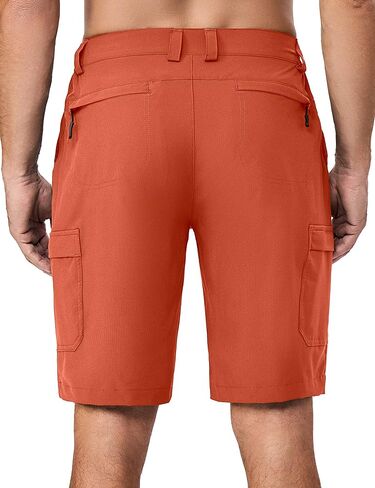Little Donkey Andy Men's 10 Inch Quick Dry Cargo Shorts Stretch Lightweight Outdoor Hiking Shorts UPF 50 in Saudi Arabia