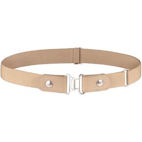 Falari No Buckle Stretch Belt for Women Men Boy Girl Elastic Waist Invisible Belt for Jeans/Pants