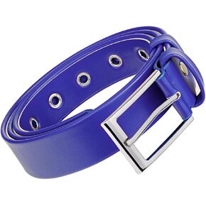 Adjustable Women PU Leather Belt for Jeans Dresses Waist Belts With Buckle