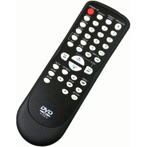 Replacement Remote Control Compatible for Magnavox DVD Player DP100MW8 MDV2100 MDV3300 MDV2300 EWD7004 NB062UD DVL1000F RSMWD200F NB062