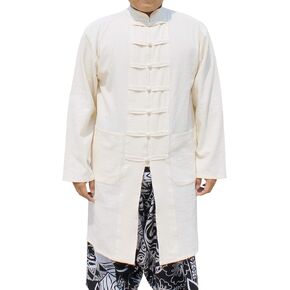 RaanPahMuang Kung Fu Tai Chi Mandarin Renaissance Costume Cotton Jacket Shirt