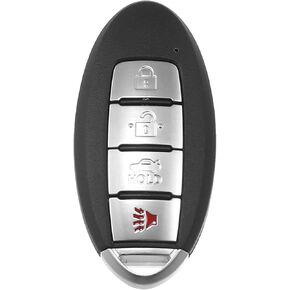 X AUTOHAUX 434MHz KR5TXN1 Replacement Smart Insert Keyless Entry Remote Key Fob for Nissan Altima 2019-2021 for Sentra 2020 2021 for Versa 2020 2021 2022 4 Buttons 4A Chip 285E3-6CA1A