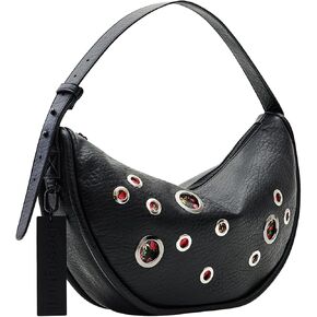 Desigual Accessories PU Shoulder Bag, Black