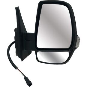 Driver Left Side Replacement Mirror Electric With Single Lamp Fit Ram Promaster City From 2014-onward