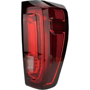 مجموعة مصابيح الذيل متوافقة مع 2019-2022 جي إم سي سييرا 1500/2500 الجانب الأيسر للسائق مصابيح الفرامل الخلفية الهالوجين مع لمبة وتسخير الأسلاك in Kuwait