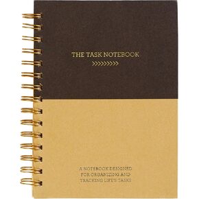 C.R. Gibson MG97-22696 Medium Twin Wire Guided and Dot Grid Journal, 192pgs, 6'' W x 8.5'' H