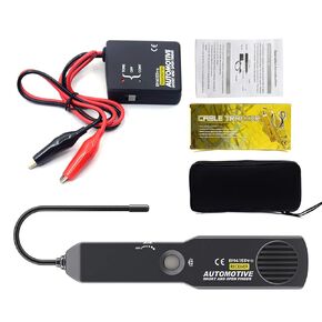 Shkalacar Automotive Electrical Open&Short Finder Circuit Tester Tone Generator Cable Wire Breaker Tracker Probe Car Diagnostic Tester Repair Tool Short Circuit Finder Car Wire Tracker