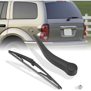Rear Windshield Wiper Arm Blade Assembly Kit Compatible with 2004-2009 Dodge Durango, 2007-2009 Chrysler Aspen Rear Window Wiper, Replacement 05135583AA, 5135583AA, 5135584AD