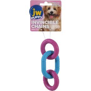 JW Pet Company Mini Invincible Chains Dog Toy, Colors Vary in Kuwait