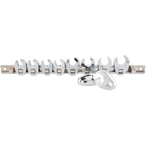 Sunex Tools 9930 SAE Stubby Combination Wrench Set, 3/8-Inch - 15/15-Inch, 11-Piece