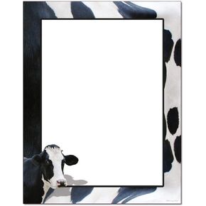 Moo Cow Letterhead Laser & Inkjet Printer Paper (25 Sheets)