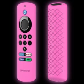 LEFXOMPHY TVStick Lite Remote Cover Replacement for TV Stick Lite Latest Alexa Voice Remote Lite 2nd Gen 2022 Green Silicone Protective Case Skin Glow in Dark