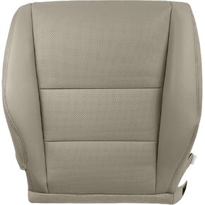 AUTOKAY Front Passenger Perforated Leather Seat Cover Gray for Acura RDX 2007 2008 2009 2010 2011 2012