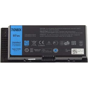 11.1V 97WH 9 Cells FV993 FJJ4W PG6RC R7PND OTN1K5 Replacement Laptop Battery for Dell Precision M4600 M4700 M4800 M6600 M6700 M6800