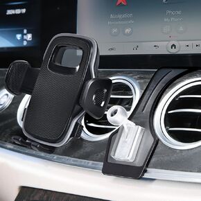 ELOHEI for Mercedes Benz Phone Holder with Custom Base, Car Phone Holder for 2016-2024 Mercedes Benz E-Class Accessories, Hands Free Mercedes Phone Mount for 4.7-7 in Phones