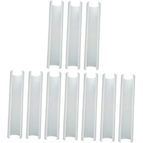 10pcs Embroidery Kits House Accessories Square Tool Embroidery Frame Snap Clip Cross Frame Buckles Embroidery Hoop Plastic Buckle Cross Clip Cross Stuck Tube Useful Clips