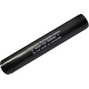 1 Pack 75175 75375 3.6V 3000mAh Ni-MH Flashlight Battery Compatible with Streamlight Stinger 75813 75810 76000 PolyStinger Pelican M9 FL126 Flashlight